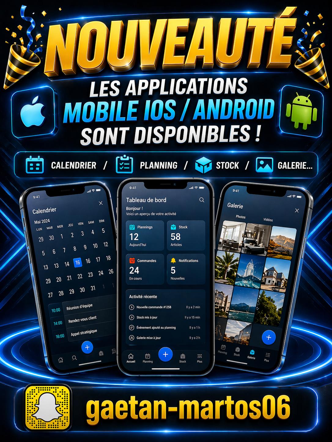 App Mobile iOS & Android