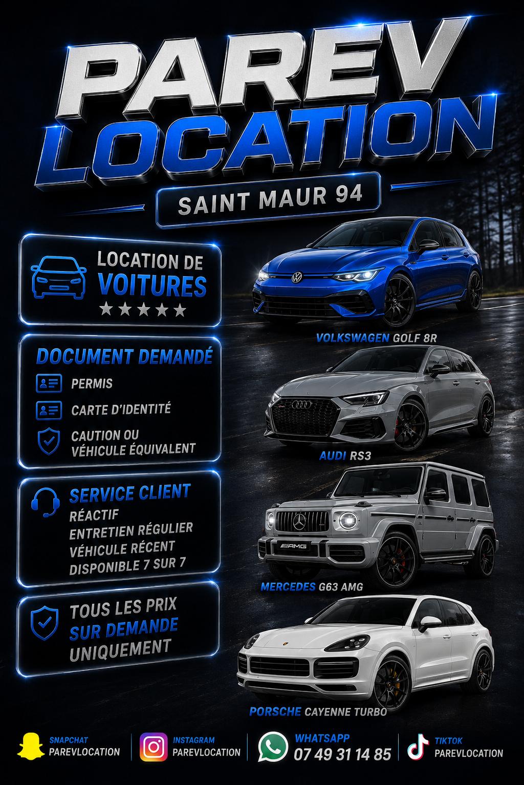Location Sportives & Prestige