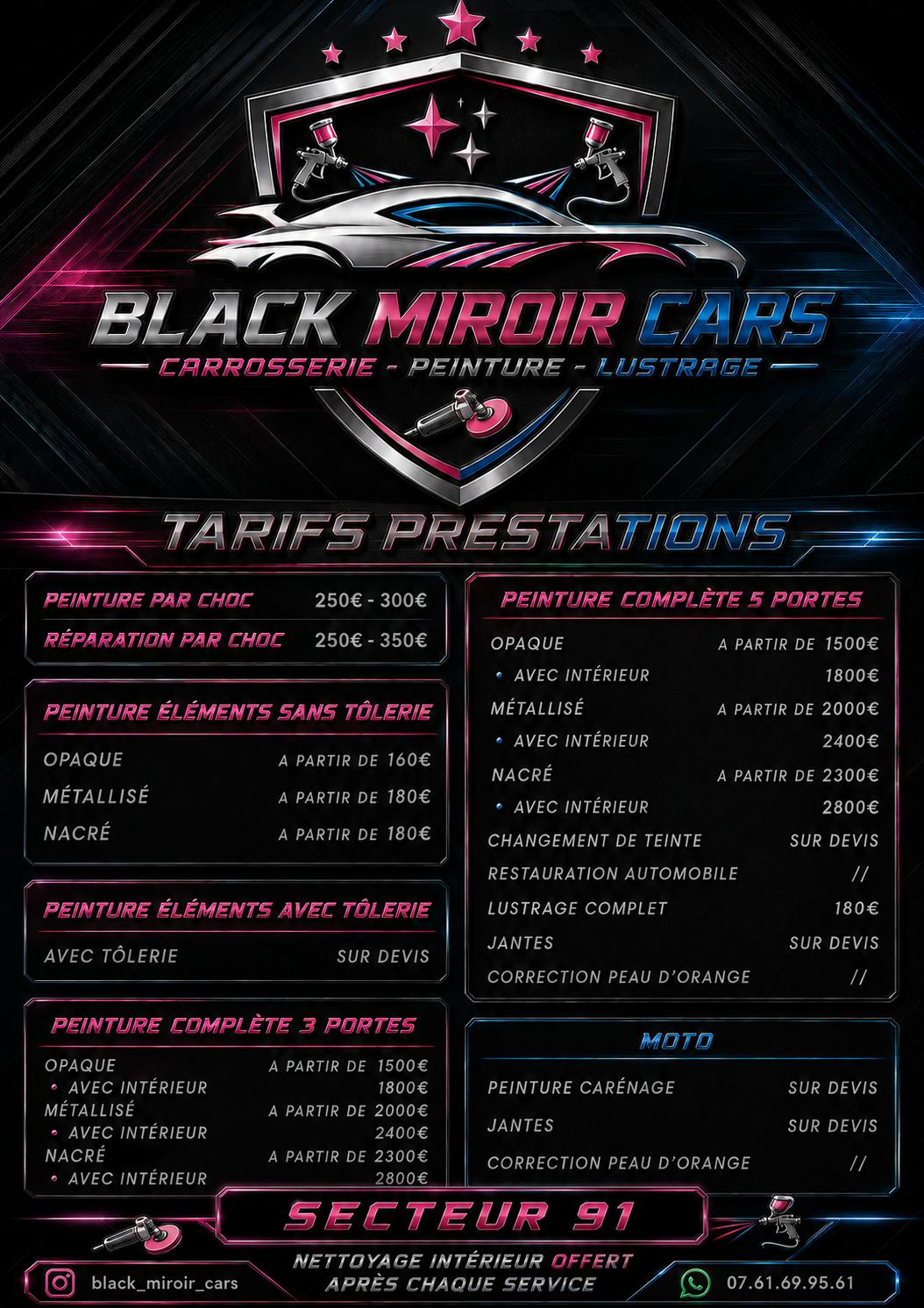 Carrosserie, Peinture & Lustrage