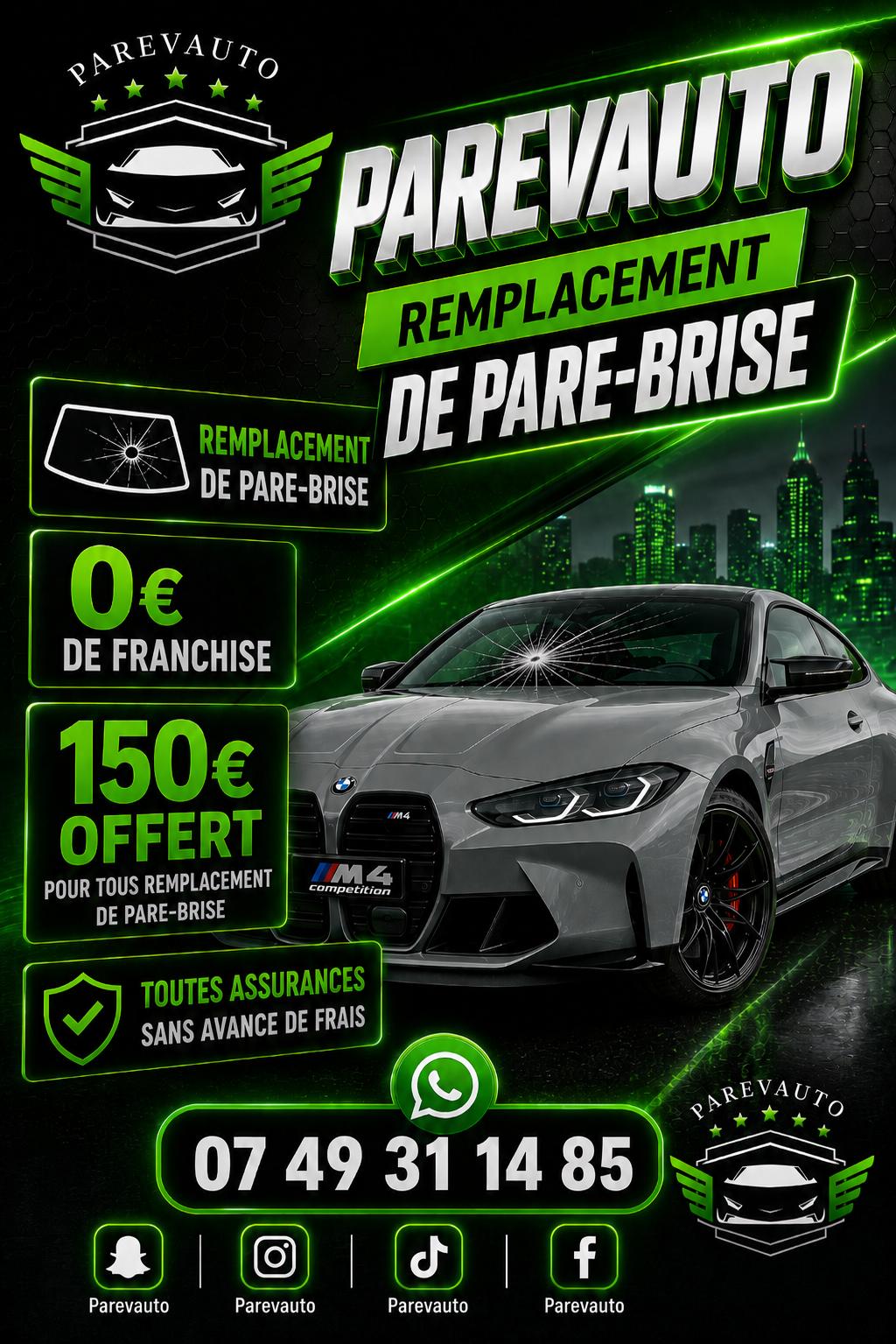 Remplacement de Pare-Brise