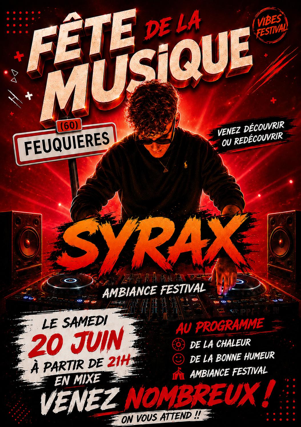 Affiche Fete de la Musique (DJ)